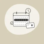 단기 육아휴직 급여 1주 58만 원을 표시한 썸네일, 한 주가 강조된 달력과 원화 지폐 일러스트